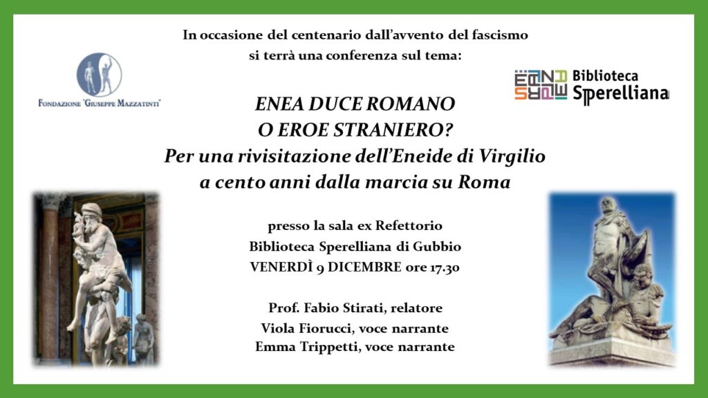 ENEA DUCE ROMANO O EROE STRANIERO?